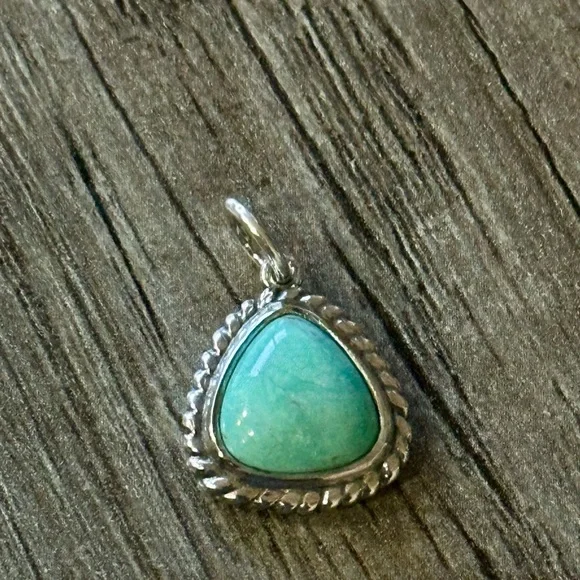 James Avery Turquoise Pendant ONLY. - Picture 2 of 6